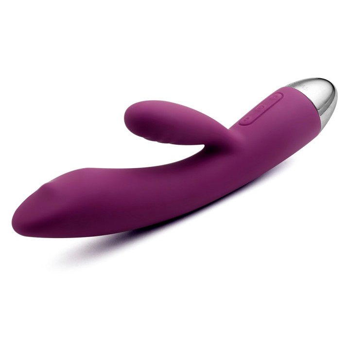Vibrator Trysta Targeted Rolling G-spot, Violet, 18 Cm
