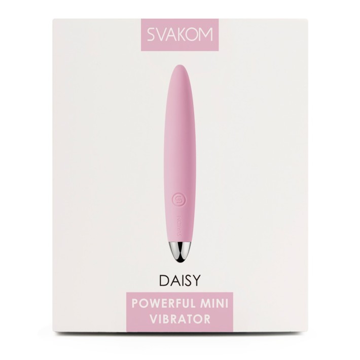 Glont Vibrator Daisy, Roz Pal, 12.5 Cm