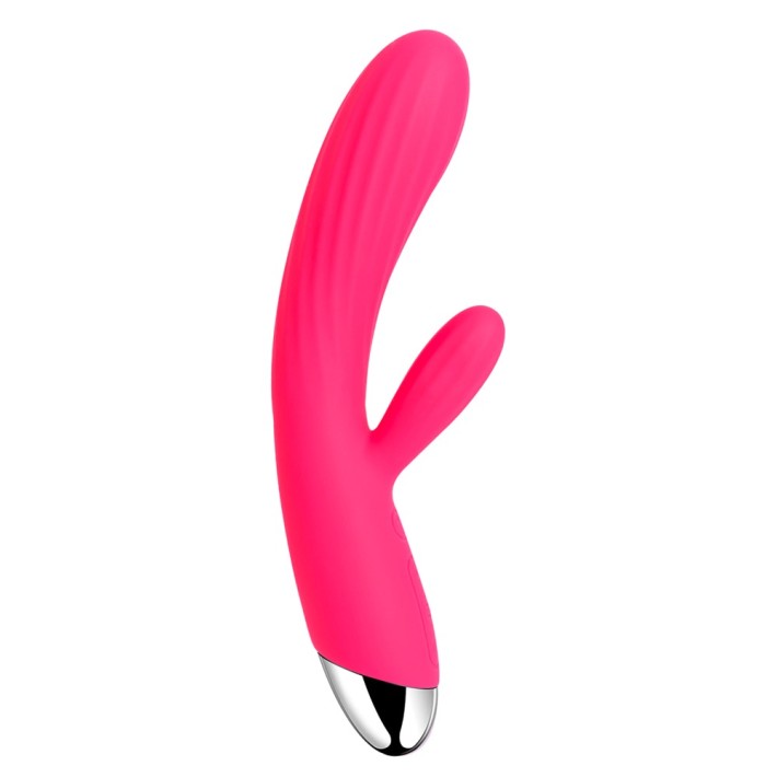 Vibrator Cu Functie De Incalzire Angel, Roz, 19 Cm