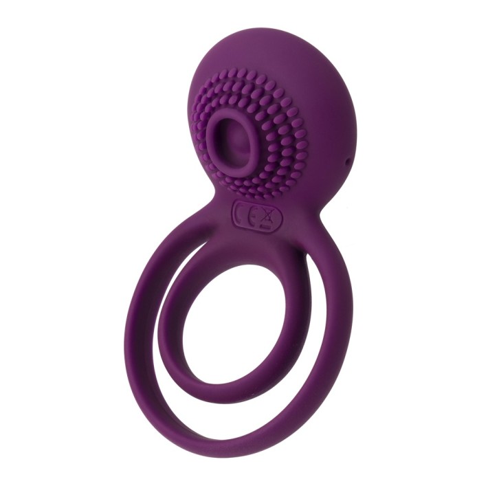 Inel Penis Vibrator Dublu Tammy, Violet
