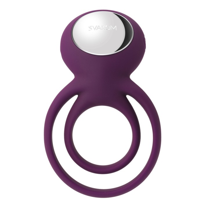 Inel Penis Vibrator Dublu Tammy, Violet