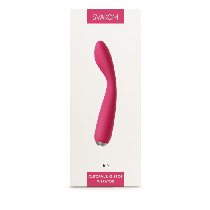 Vibrator Special Iris, Plum Red