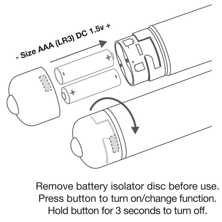 Vibrator Clasic Frosted Fleurs Snowflake, 12 Cm