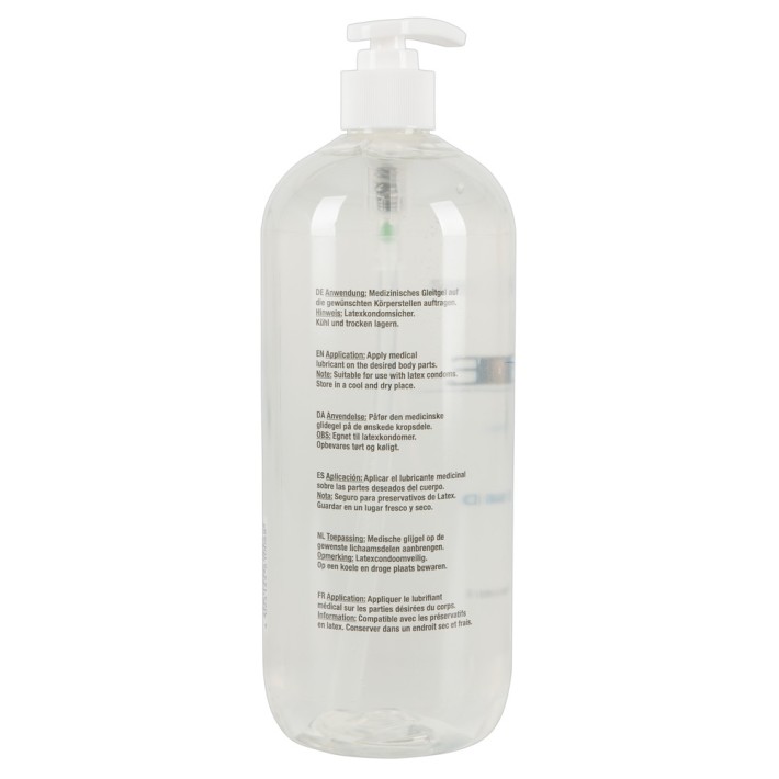 Lubrifiant Medical Pe Baza De Apa Just Glide, 1000 Ml (1 Litru)