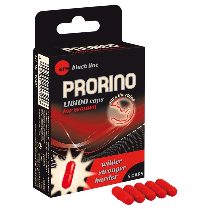 Capsule Stimulare Libido Prorino Libido  - 5 Buc.