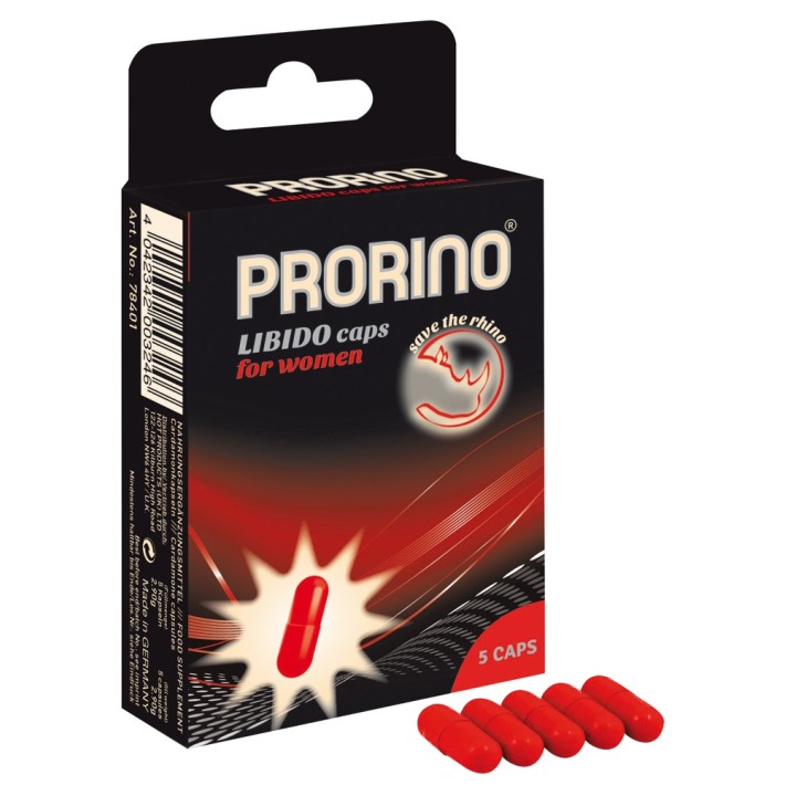 Capsule Stimulare Libido Prorino Libido  - 5 Buc.