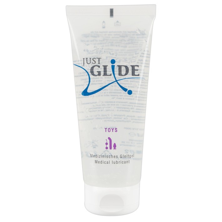 Lubrifiant Medical Just Glide Pentru Jucarii Erotice, 200 Ml