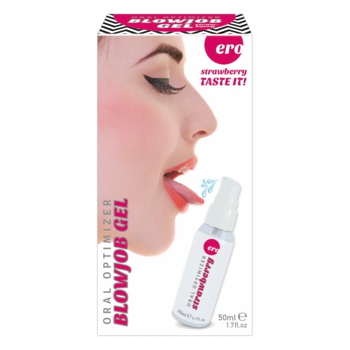 Gel Pentru Sex Oral Cu Aroma De Capsuni, 50 Ml
