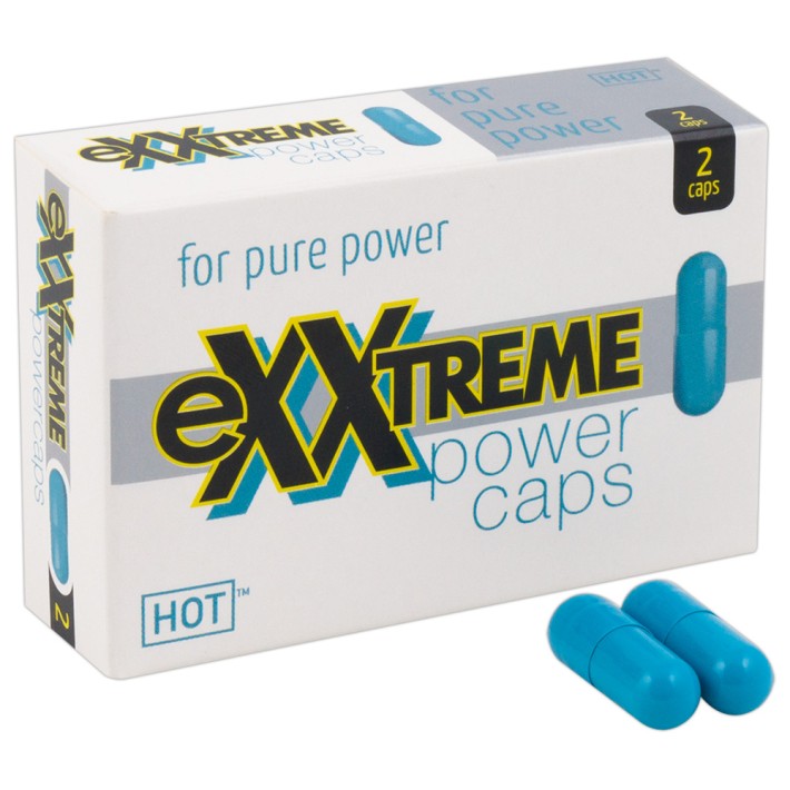 Afrodiziac Pentru Barbati Hot Exxtreme Power, 2 Capsule