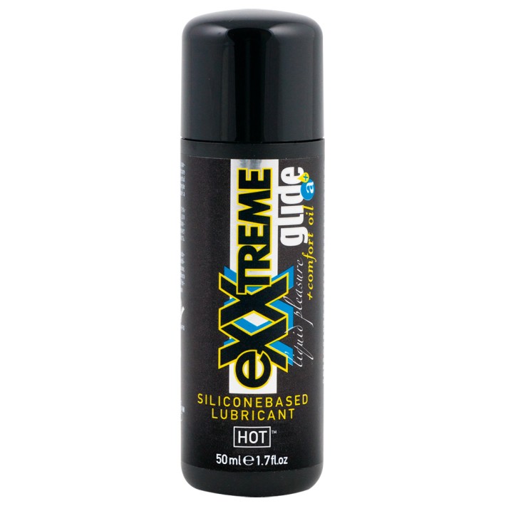 Lubrifiant Analpe Baza De Silicon Exxtreme Glide + Comfort Oil, 50 Ml