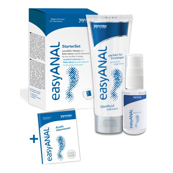 Set Easyanal: Spray Anal Relax, 30 Ml + Lubrifiant Anal, 80 Ml