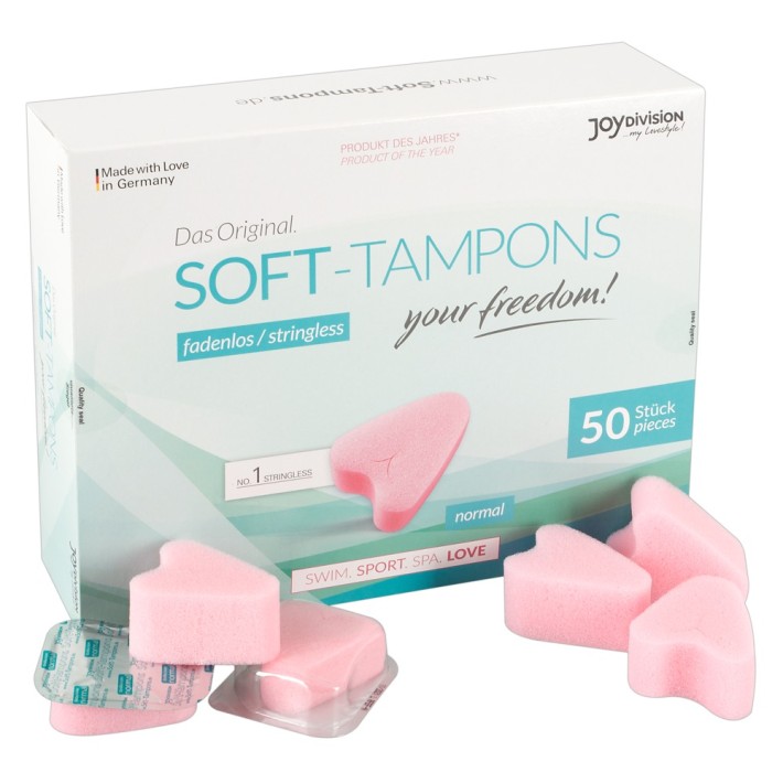 Set 50 Tampoane Burete Soft Tampons Original