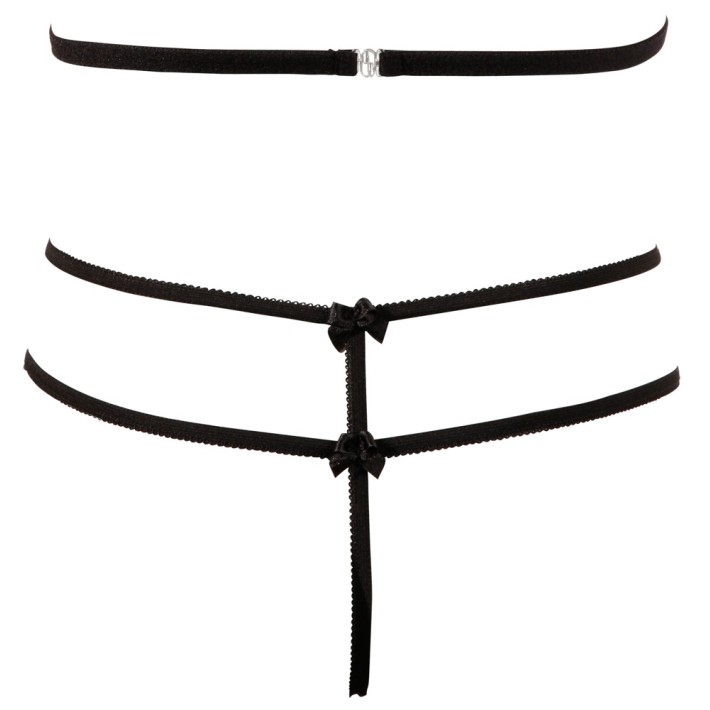 Set Sutien Si Chilotei Sexy Din Dantela, Negru, M