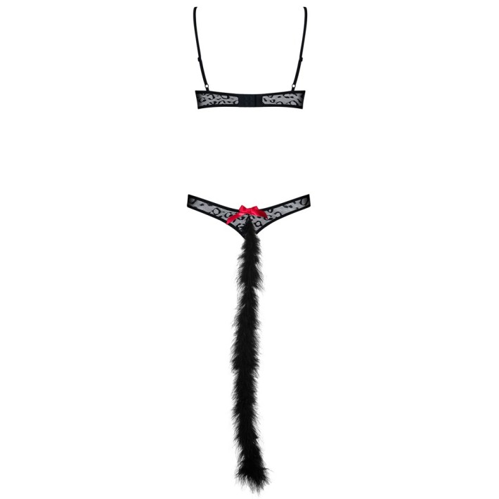 Costum Pisicuta Sexy, Negru, L/xl