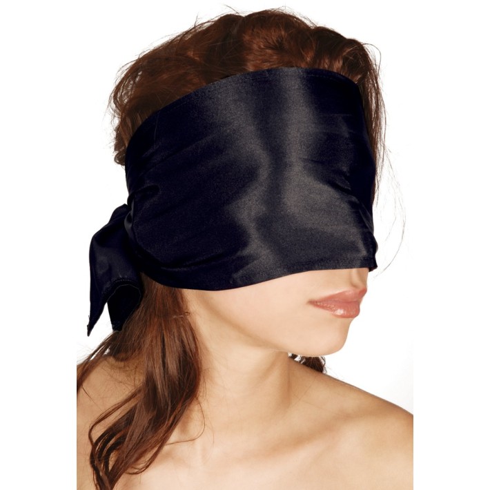 Esarfa Satin Bondage, Negru