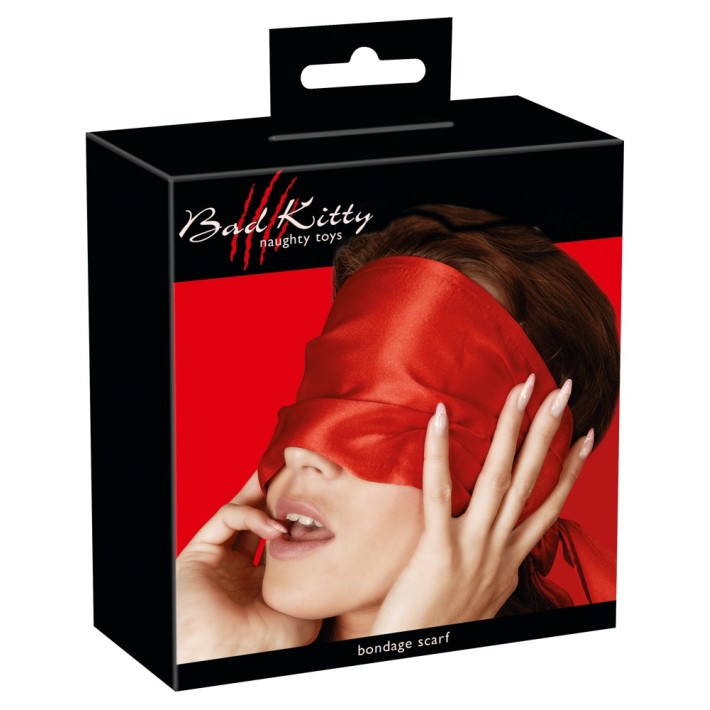 Esarfa Satin Bondage, Rosu