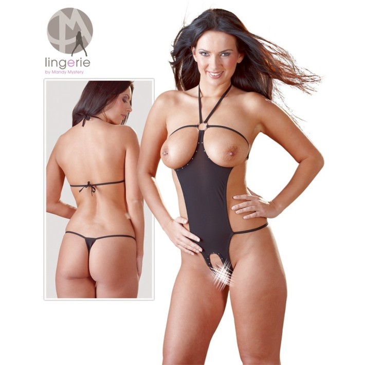 Body Decupat Sex Opener, Negru, S/l