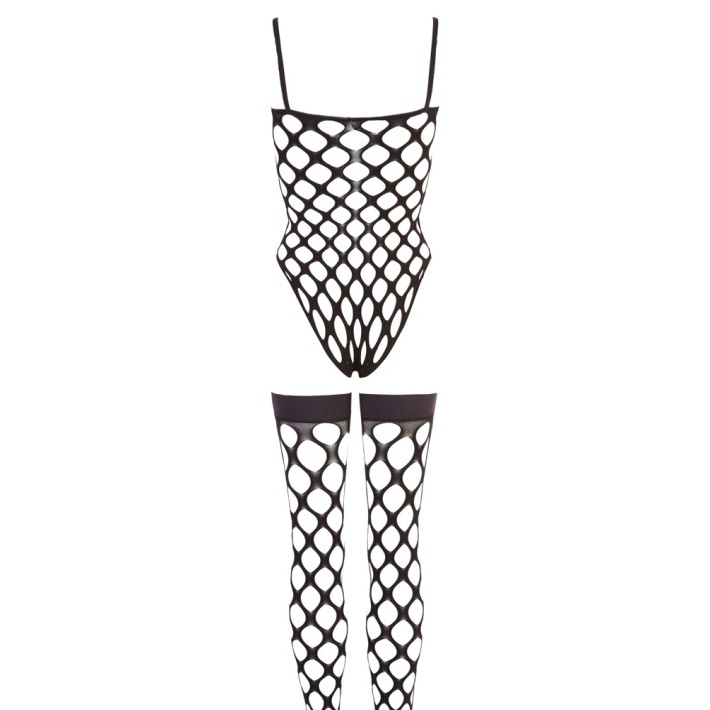 Set Lenjerie Sexy Nina, Negru, S-l