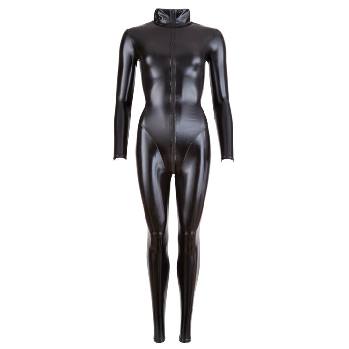 Salopeta Sexy Din Latex, Negru, M
