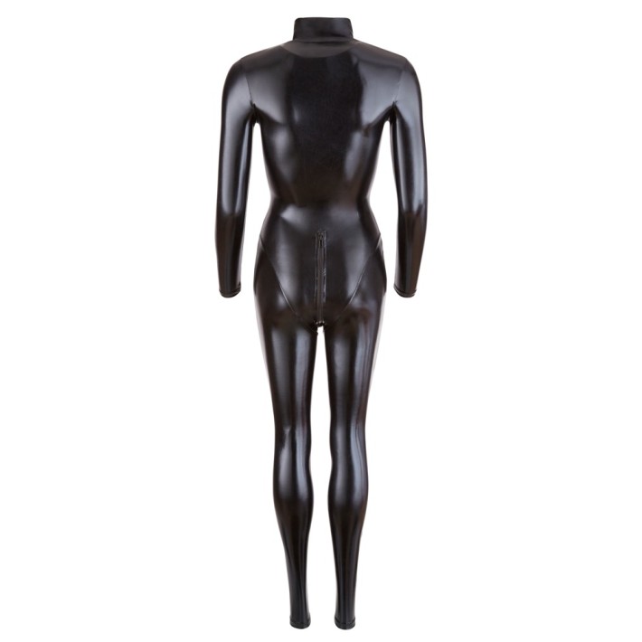 Salopeta Sexy Din Latex, Negru, M
