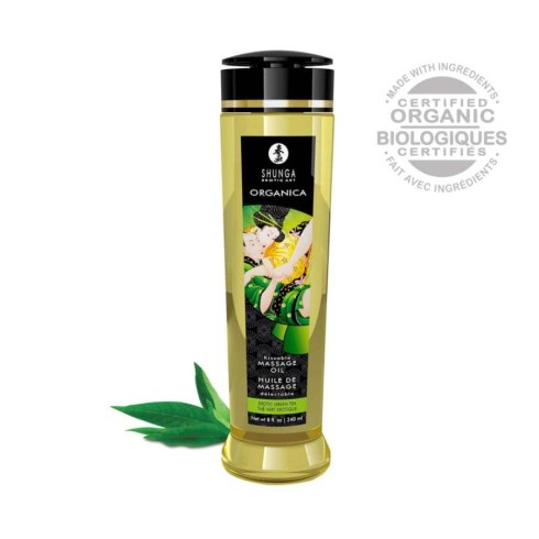 ulei, Ulei Pentru Masaj Organica Green Tea, 240 Ml, pasiune.ro