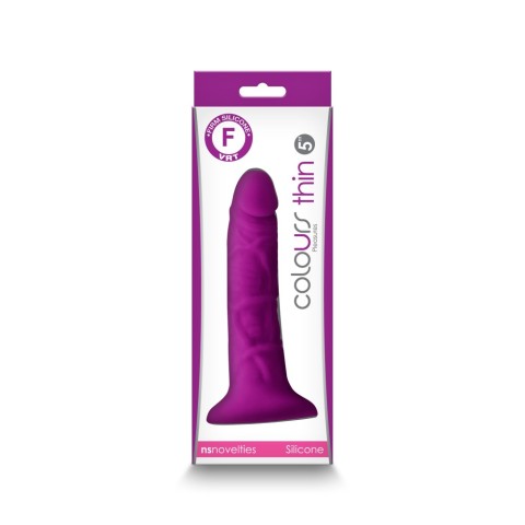 Pagina 8 - Dildouri Realistice, Dildo Realistic Colours Pleasures Thin, Violet, 15.5 Cm, pasiune.ro