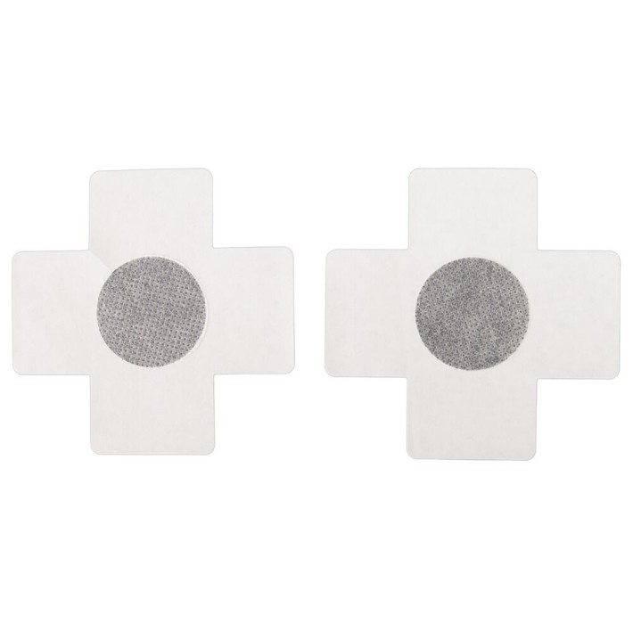 Nipple Covers In Forma De X Albastru Inchis 3