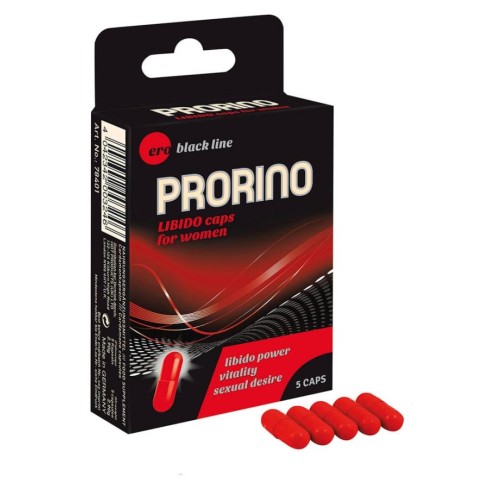 stimulant, Capsule Stimulare Libido Prorino Libido  - 5 Buc., pasiune.ro