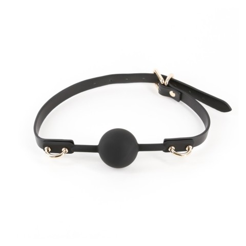 Calus sex, Calus Cu Bila Silicon Fetish & Fashion Carol, Negru, pasiune.ro