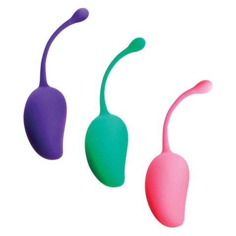 PASIUNE.ro, Set 3 Bile Kegel Cu Greutati Diferite, pasiune.ro