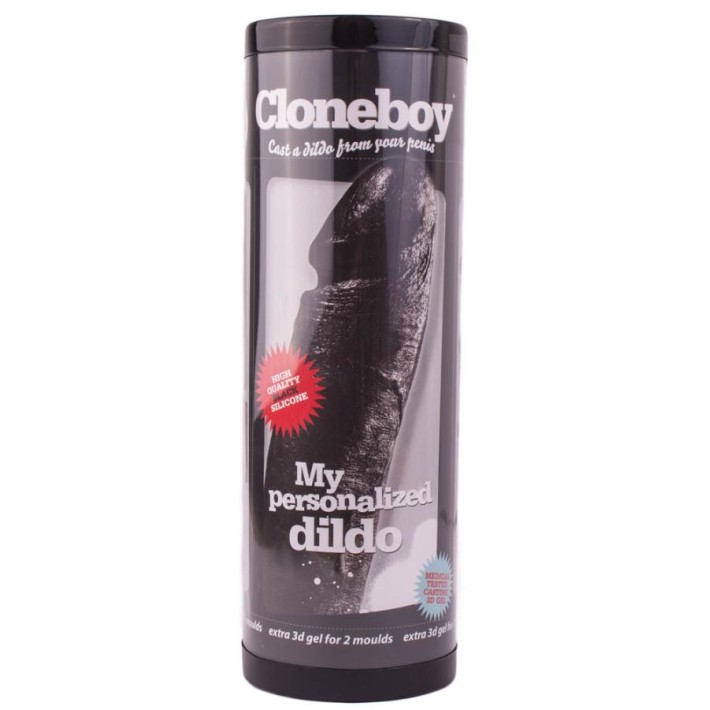 Kit Dildo Personalizat Cloneboy, Negru