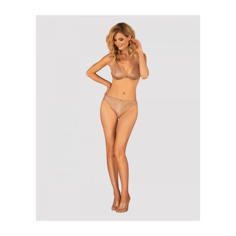 Costume De Baie Femei, Slip Costum De Baie - Filipines Panties Gold - Bej L, M, S, pasiune.ro