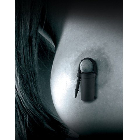 Fetish Fantasy, Cleme Cu Vibratii Pentru Sfarcuri, Negru, pasiune.ro