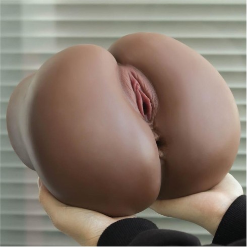 Masturbator 2-in-1 Vagin+Anus Streetgirls 4, Brun