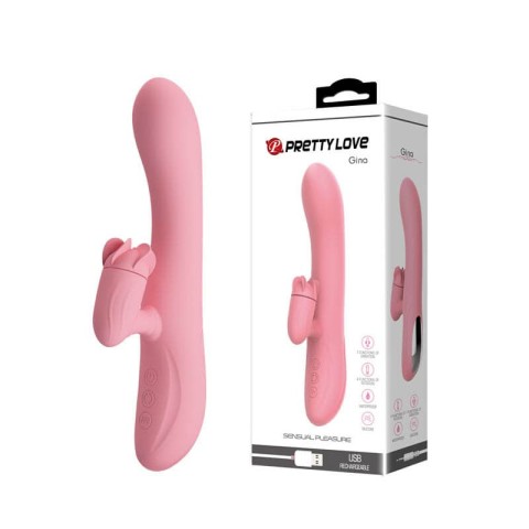 Pagina 14 - Vibratoare, Vibrator Special Cu Rotatii Gina, Roz Pudrat, 20.5 Cm, pasiune.ro