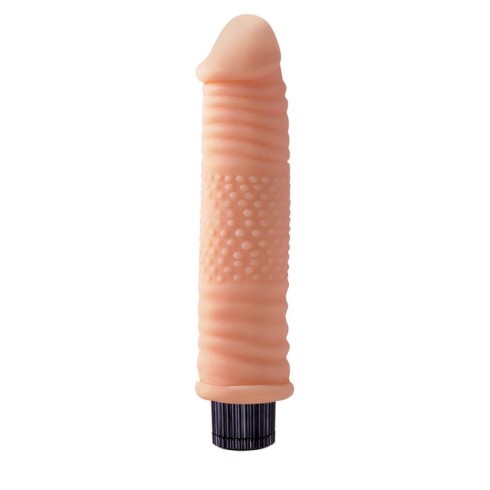 xxx, Vibrator Real Touch Xxx Vibrating Cock No.07, Natural, 19 Cm, pasiune.ro