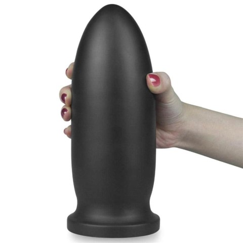 Dildouri Anale, Dop Anal Xxl King Size Bomber, Negru, 22.8  Cm, pasiune.ro