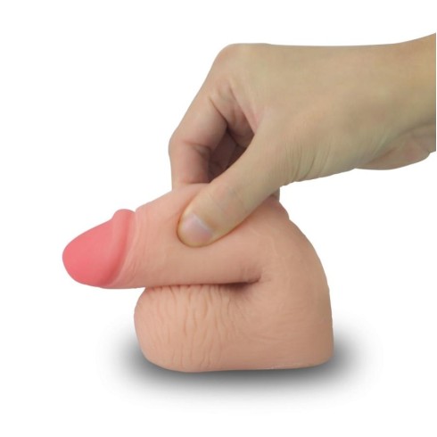 dildo, Dildo Ultra-realistic Skinlike Limpy Cock, Natural, 14 Cm, pasiune.ro