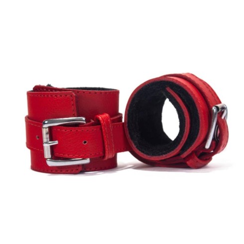 sex, Catuse Sexy Din Piele, Rosu + Negru, pasiune.ro