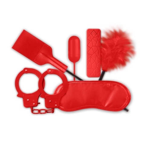 Pagina 4 - Jucarii Pentru Cupluri, Set Accesorii Erotice The Mean Couple Romance I, Rosu, 5 Piese, pasiune.ro