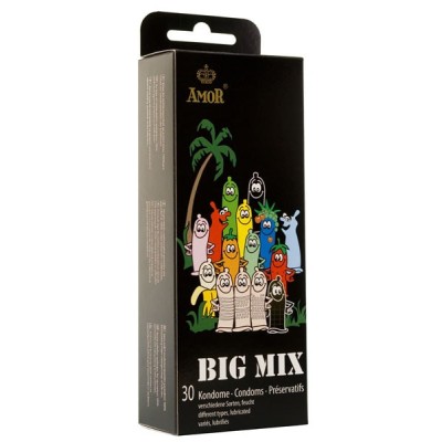 Prezervative Amor Big Mix, 30 Buc.