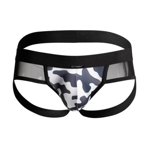 Cut4Men, Chiloti C4m Mixed Jockstrap, Camuflaj, Xl, pasiune.ro