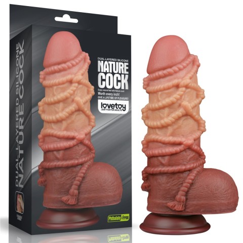 Pagina 8 - Lovetoy, Dildo Realistic Extra Texturat Din Silicon Platinum Dublu-stratificat, Natural, 24 Cm, pasiune.ro
