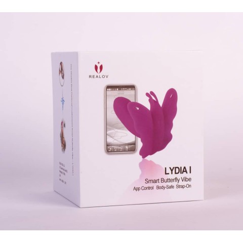 Vibratoare Speciale, Vibrator Lydia I Smart Butterfly Vibe, Mov, pasiune.ro