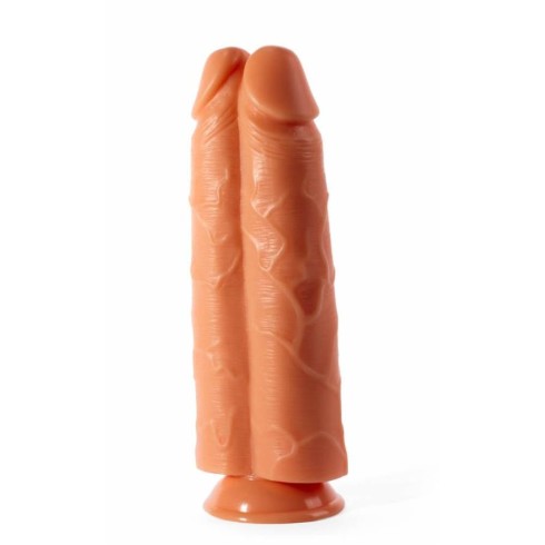 x-men, Dildo Realistic 2-in-1, Natural, 28 Cm, pasiune.ro