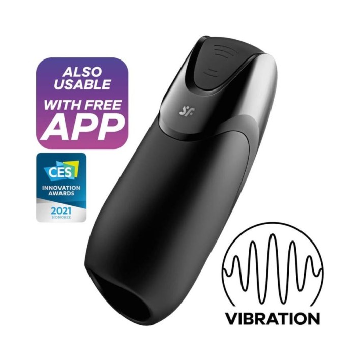 Masturbator Cu Vibratii Men Vibration+ Connect App