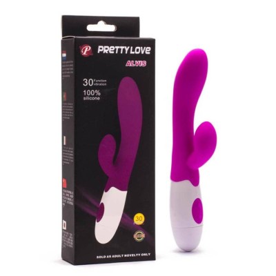 Vibrator Rabbit Alvis, Violet, 21 Cm