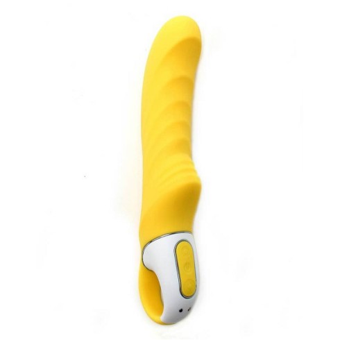 yummy, Vibrator Yummy Sunshine, Galben, 22.5 Cm, pasiune.ro
