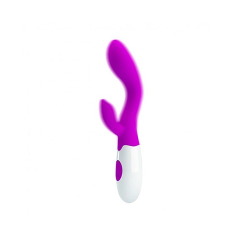 Vibratoare, Vibrator Rabbit Brighty, Violet, 20 Cm, pasiune.ro