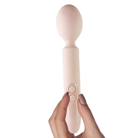 Magic Wand, Vibrator Bagheta Take Me, Bej, 22 Cm, pasiune.ro